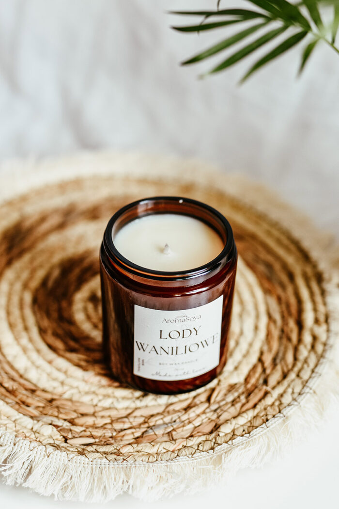 świeca lody waniliowe